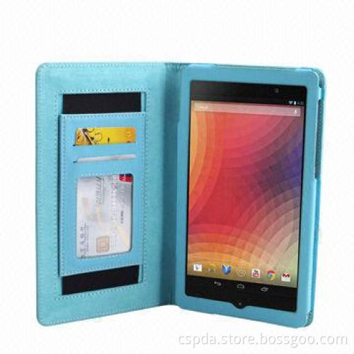 Book style Case for Google Nexus 7 FHD with handstrap and card slot